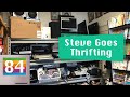 Steve goes thrifting 1 electronics laserdiscs and computers oh my