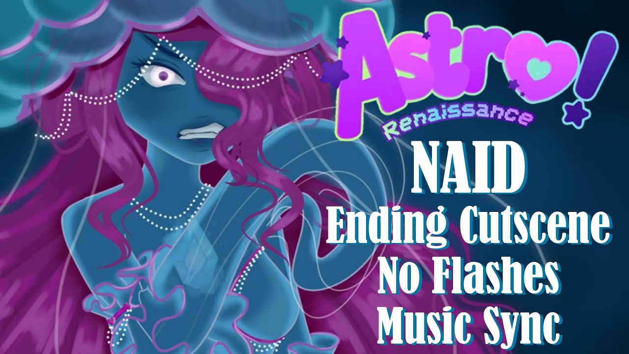 Astro Renaissance | Thievery of Crystals (Naid) Ending Cutscene, no black flashes, music sync