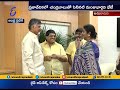 Actress Manju Bhargavi Meets CM Chandrababu