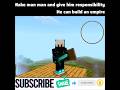 Men are simple #minecraft #shorts #trendingshorts