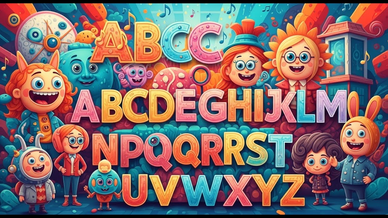 Learn ABCs with CRAZY Character Voices!