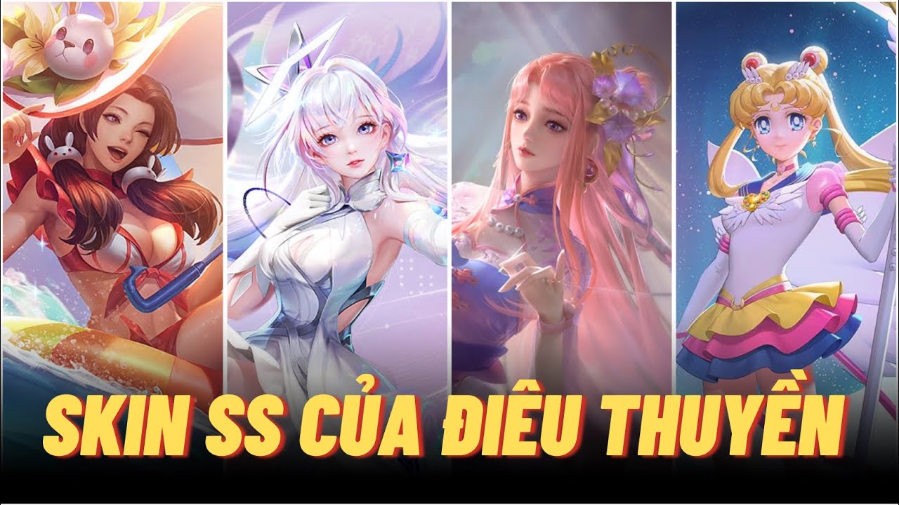 [Icyfoxx] Chơi tất cả skin bậc SS của Điêu Thuyền - Thất Tịch bị lược nhiều hiệu ứng | Liên Quân