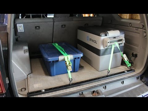 Cheap and Easy DIY SUV Cargo Tie Downs