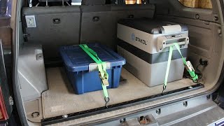 Cheap and Easy DIY SUV Cargo Tie Downs
