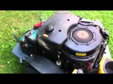 Stiga Park Pro Diesel Hatz 1B40 - YouTube