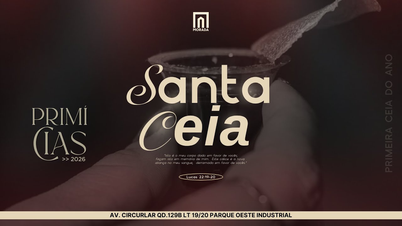 Culto das Primícias – 11º Dia | Igreja Morada - 19:00hs