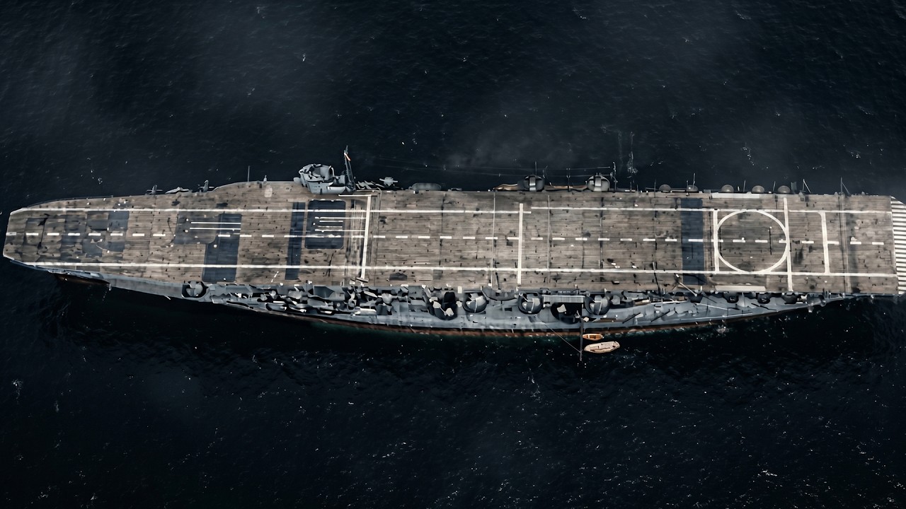 【護衛艦かがの先祖】空母加賀｜真珠湾を攻撃しミッドウェーで沈んだ巨艦｜AIフルカラー復元