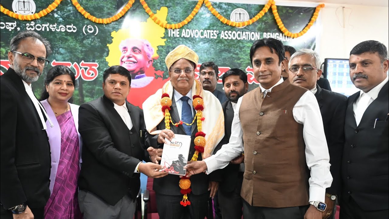 Justice Gopal Gowda Speech at AAB  ￼Constitutional day celebration in City Civil Court.