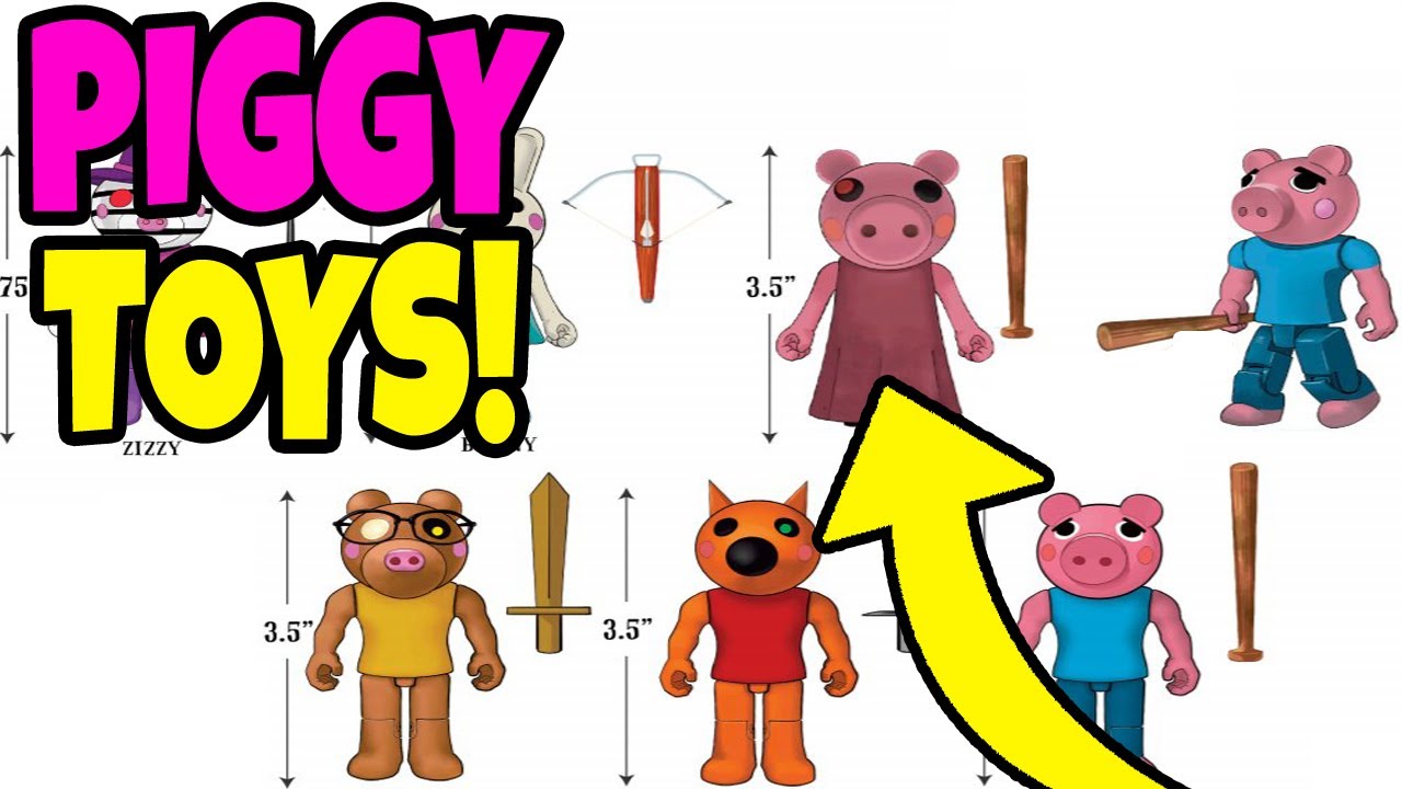 How To Get Piggy Toys New Roblox Piggy Youtube - roblox action figures piggy