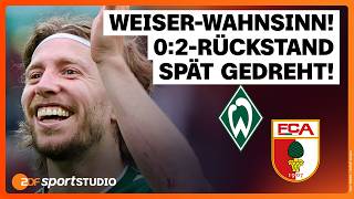 SV Werder Bremen – FC Augsburg | Bundesliga, 4. Spieltag 2026/27 | ZDFsportstudio