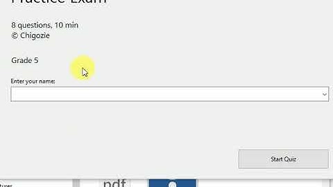 Computer Based Testing software Demo