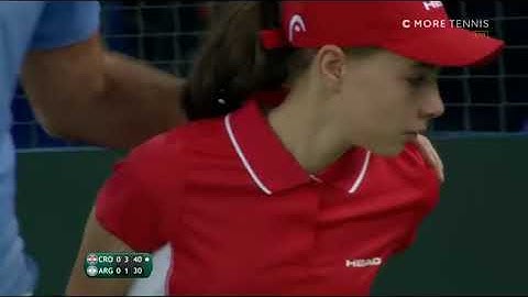 Great sportsmanship by Del Potro and Marin Cilic | Davis Cup Final