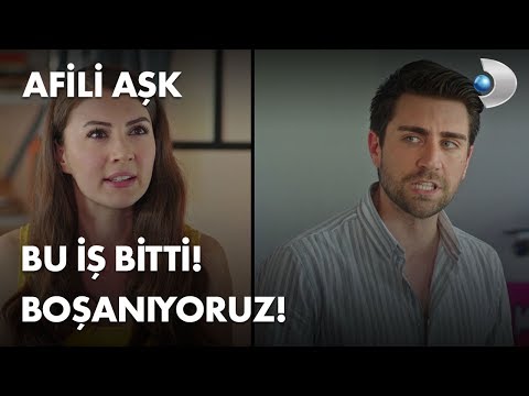 Bu iş bitti! Boşanıyoruz! - Afili Aşk 8. Bölüm