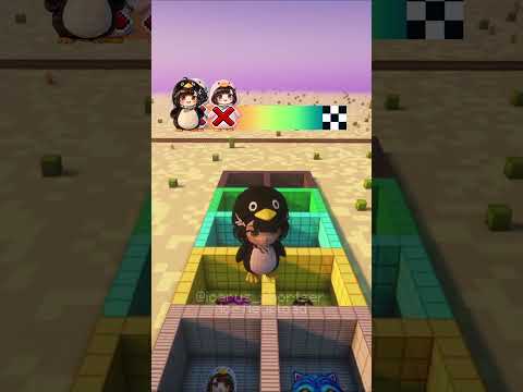 GuGuGaGa Penguin Vs Squid Game Jump In Dead Rails Part 1 #minecraft