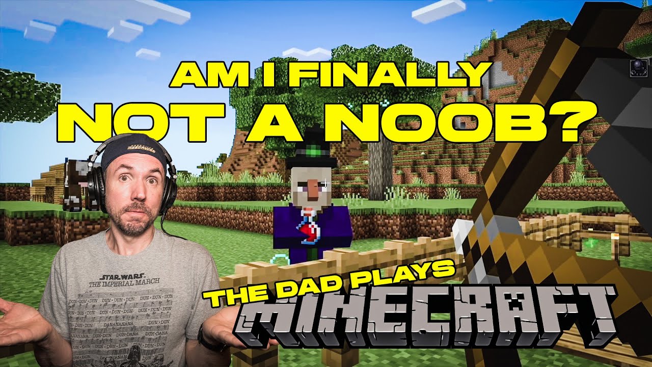 Am I finally getting the hang of this? Dad plays Minecraft for the ...