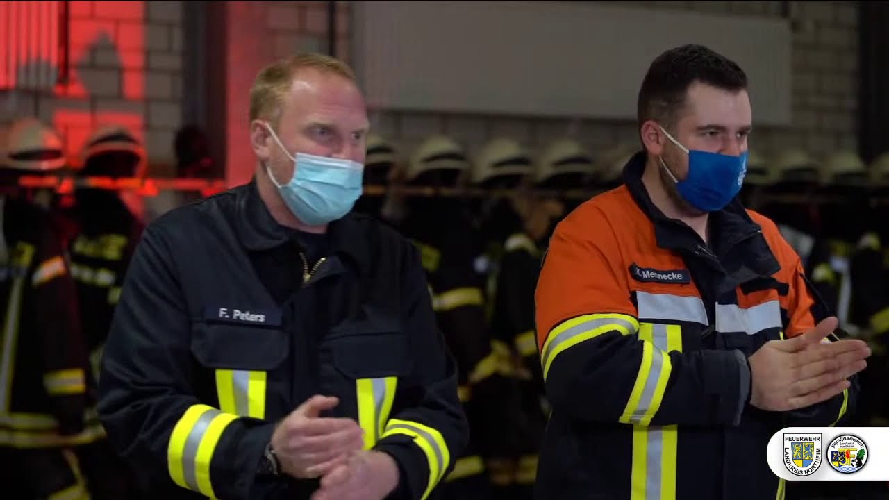 Dienst Brennen und Löschen bei der Feuerwehr