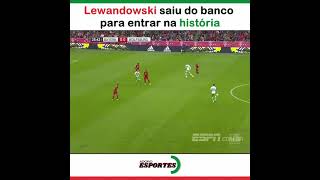 Lewandowski 5 gols em 9 minutos ✨