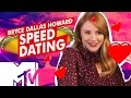 Bryce Dallas Howard Goes Speed Dating! 😘 | MTV Movies