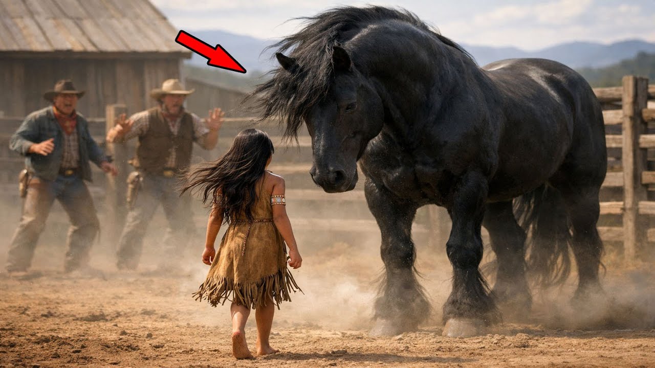 Even the Best Cowboys Couldn’t Touch This Wild Horse — Until a Native Girl Stepped In
