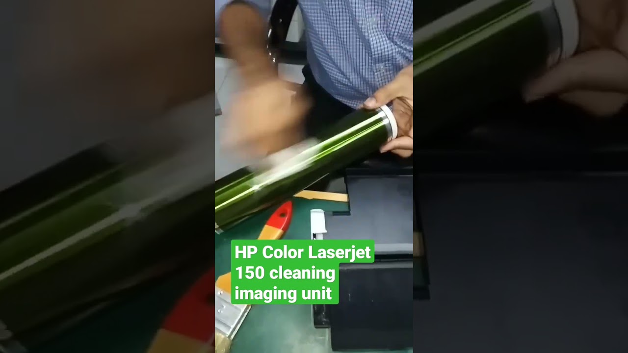HP Color Laserjet 150 cleaning  imaging unit 