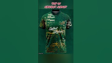 Thumbnail of Top 10 Cricket Jersey #shorts #jersey #design #fashion #ipl #cricket #football #league #top10