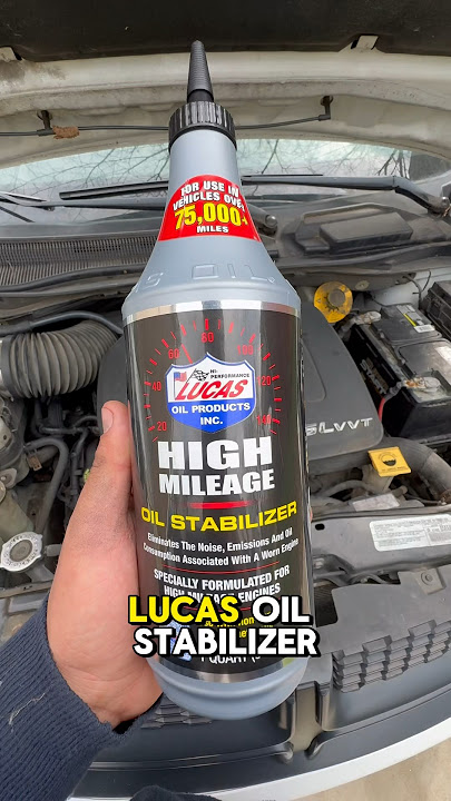 Does Lucas oil stabilizer reduce friction? #shorts #cars #diy