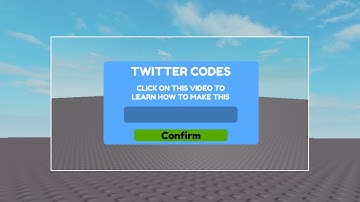 How to MAKE a Twitter Code GUI | ROBLOX Studio | Medium Level