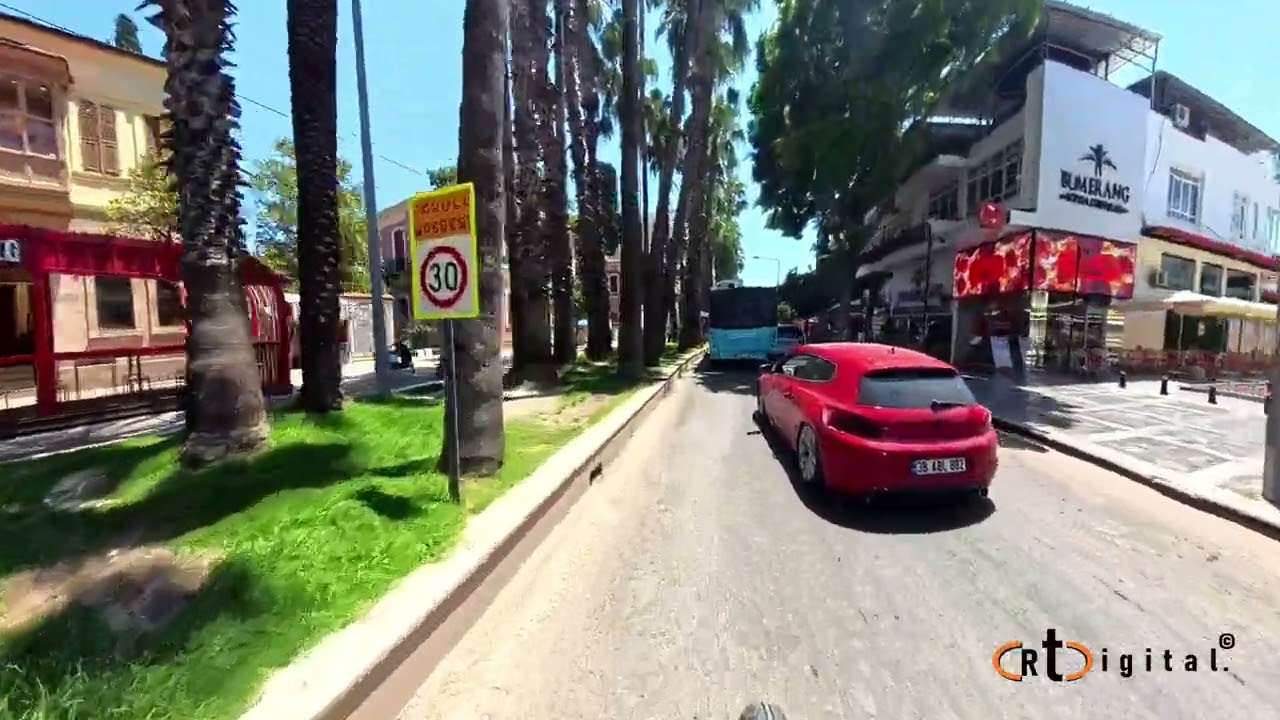 Motosikletle Antalya Turları - 11 | Işıklar Caddesi | Muratpaşa