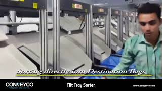 Tilt Tray Sorter - Conveyco