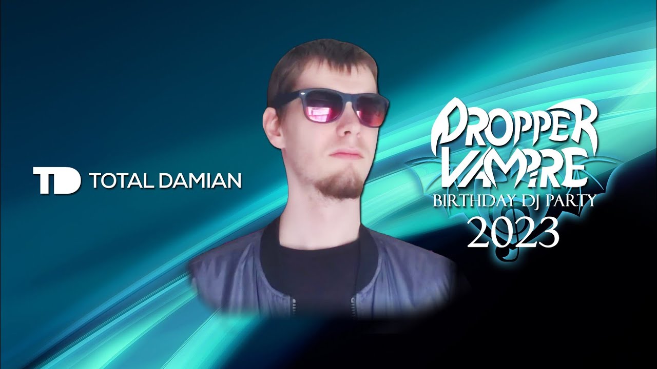 Total Vampire Rapper Total Damian - Live @ Dropper Vampire Birthday DJ Party 2023 (Official ...