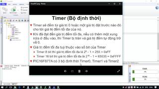 Lập trình PIC CCS Bài 8: Timer - Bộ đếm. Đo tốc độ động cơ dùng timer