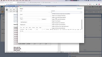 Edit document template in the FormTitan package for Salesforce