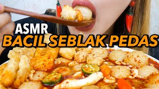 ASMR BAKSO CILOK SEBLAK PEDESNYA GA SANTAI!! | ASMR Indonesia