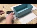 Come rivestire della scatole con la stoffa - TheColorSoup