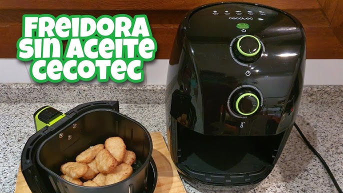 probando la freidora de aire de cecotec - cecofry compact rapid 