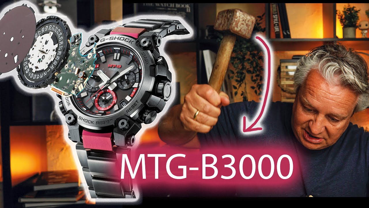 G Shock Mtg 000 Test Unboxing App On The Wrist Flattest Mtg Ever 4k Youtube