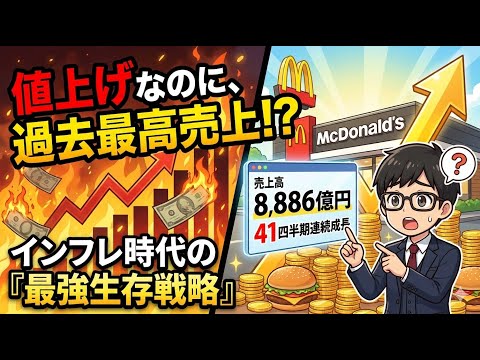 【増配確定】マクドナルドの株は今すぐ買うべきか？最新決算からプロが徹底分析！