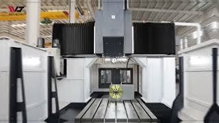 GMC2014 Heavy Duty CNC Gantry Machining Center Vertical Milling Machine for Metal Processing
