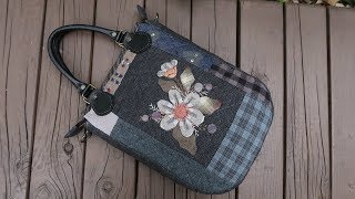 DIY 퀼트가방 만들기│Patchwork Quilt Tote Bag │ How To  Make DIY Crafts Tutorial