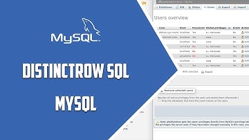 MYSQL –  DISTINCTROW – Video 14