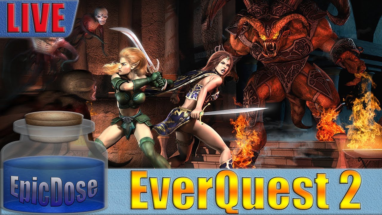 Everquest 2 - Fallen Gate Time Lock Progression Server - EQ2 - Desert Of Flames Expansion!
