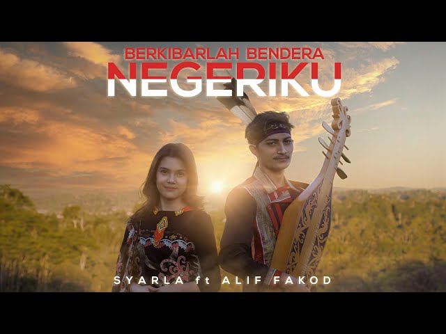 Berkibarlah Bendera Negeriku - Gombloh || Syarla ft. Alif Fakod (Sape' Cover) || Dirgahayu RI Ke-76 class=