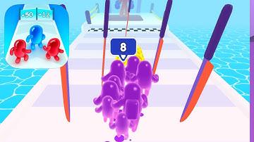 Join Blob Clash 3D - All Levels Gameplay Android, iOS