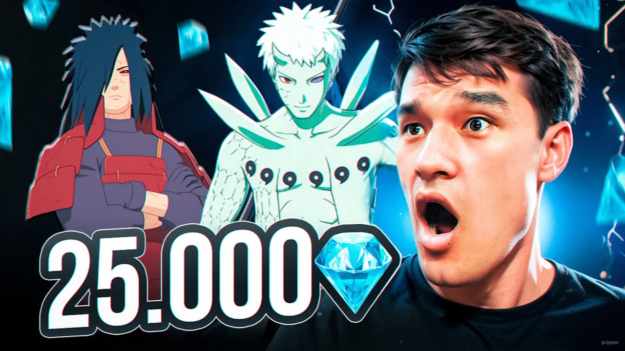 25.000 ALMAZGA 💎💎💎LEGENDARNI MADARA VA OBITO NABOR OLDIM  🤩🤩 OPEN KANSERT 