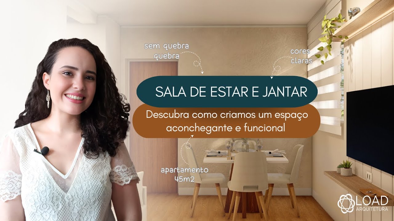 Sala pequena? Veja como criamos um espaço aconchegante e funcional.