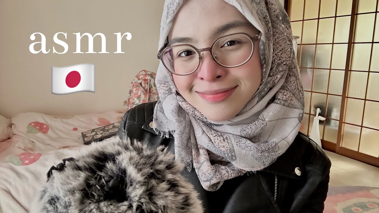 ASMR ♡ JAPANESE TRIGGER WORDS 🇯🇵 MOUTH SOUNDS, FLUFFY MIC SCRATCHING 😴💤