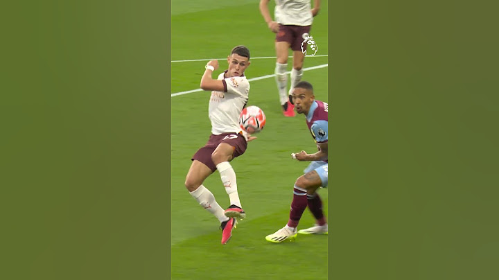 Phil Foden in full flow 🤌