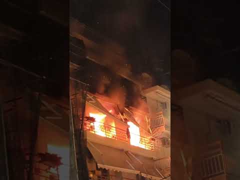 Φωτιά σε διαμέρισμα - Θεσσαλονίκη