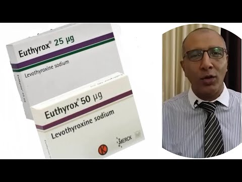 حبوب الغدة يثروكس يوثيروكس ليفوثيروكسين للتخسيس وإنقاص الوزن