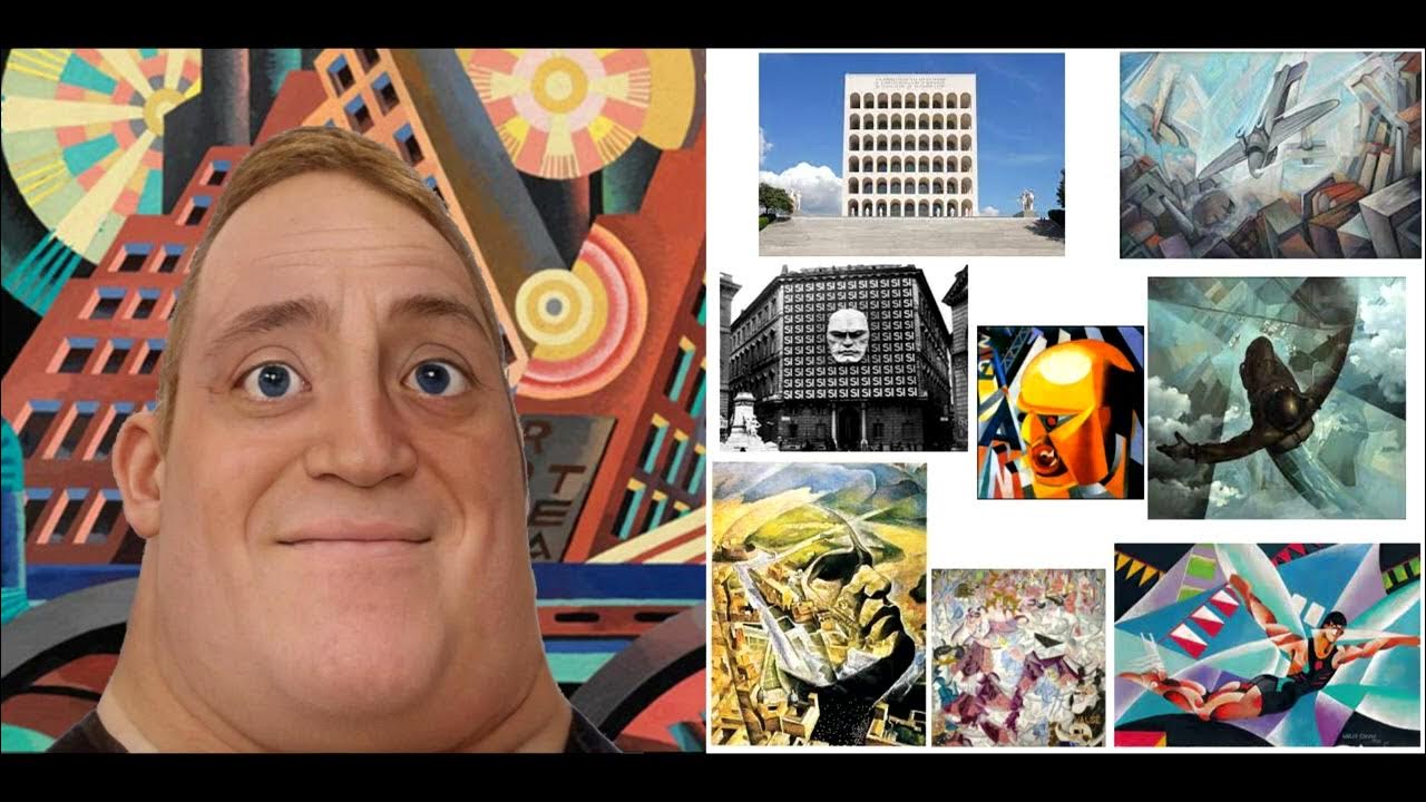 Mr. Incredible studying Art History YouTube